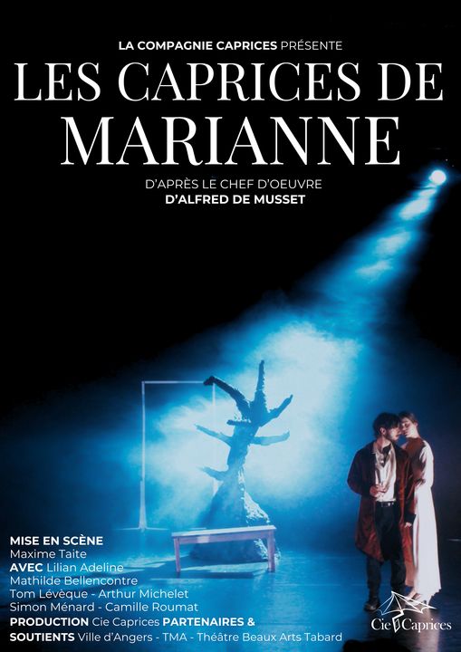 Affiche du spectacle les-caprices-de-marianne